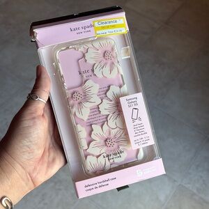 kate spade Pink Floral Samsung Galaxy S21 5G Case